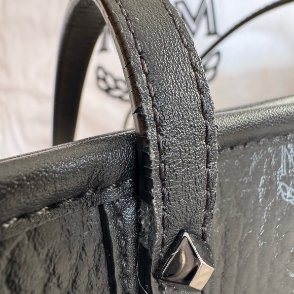 MCM Black Women's Tote Bag - Picture 11 of 13